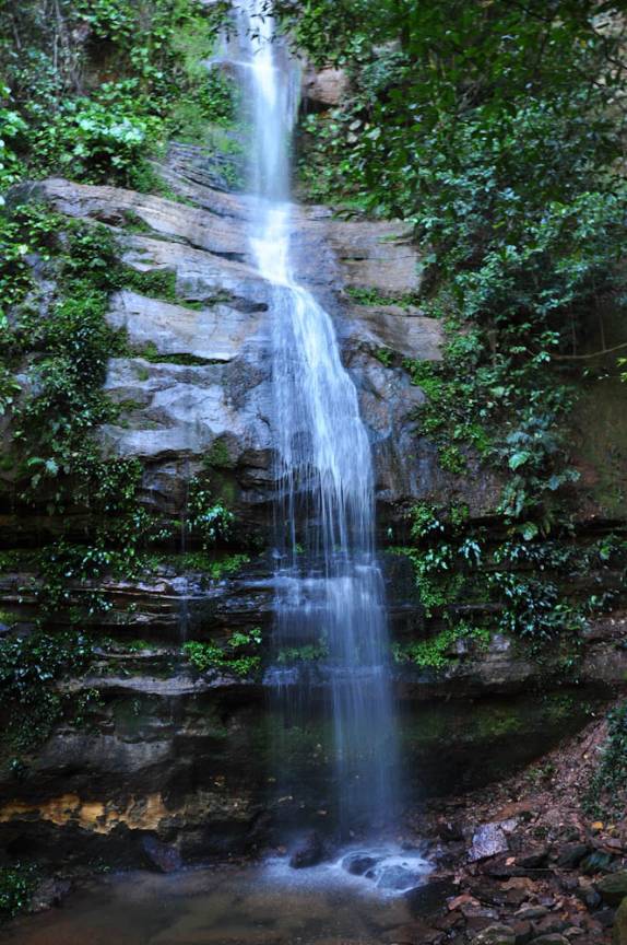 Cachoeira do Escorrega-Macaco, em Taquaruçu - TO